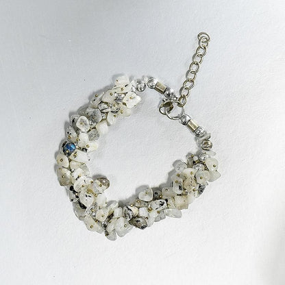 Rainbow Moonstone Crystal Bracelet